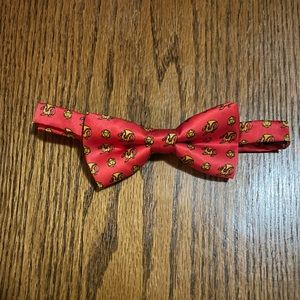 BLACK TIE GEEK Bow Tie Red Dungeons And Dragons NEW